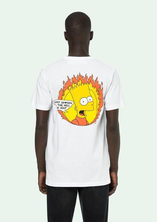 Off white best sale flamed bart
