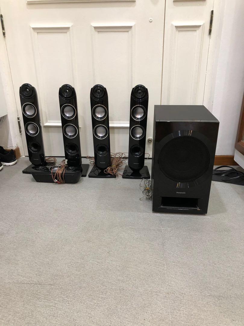 Panasonic Home Theatre Surround Speakers, Audio, Soundbars, Speakers