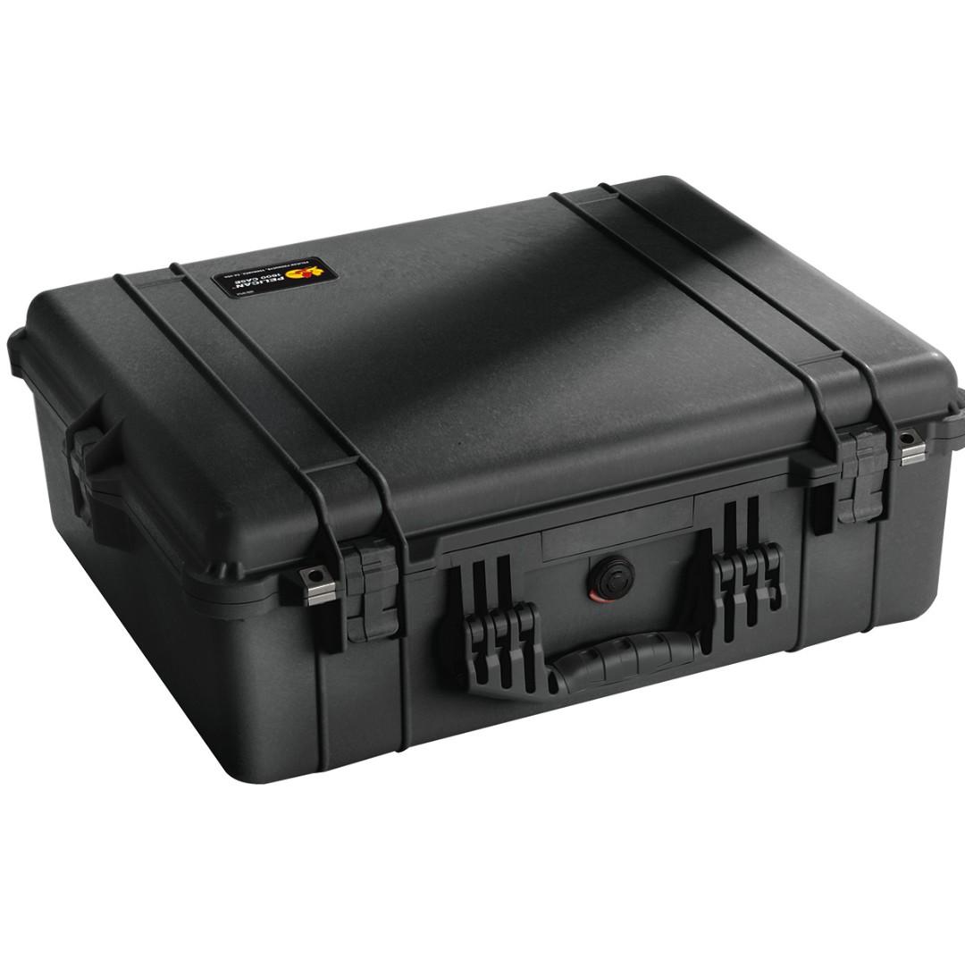 Pelican King 1600 Case With Foam Black Travel Travel Essentials Luggage On Carousell