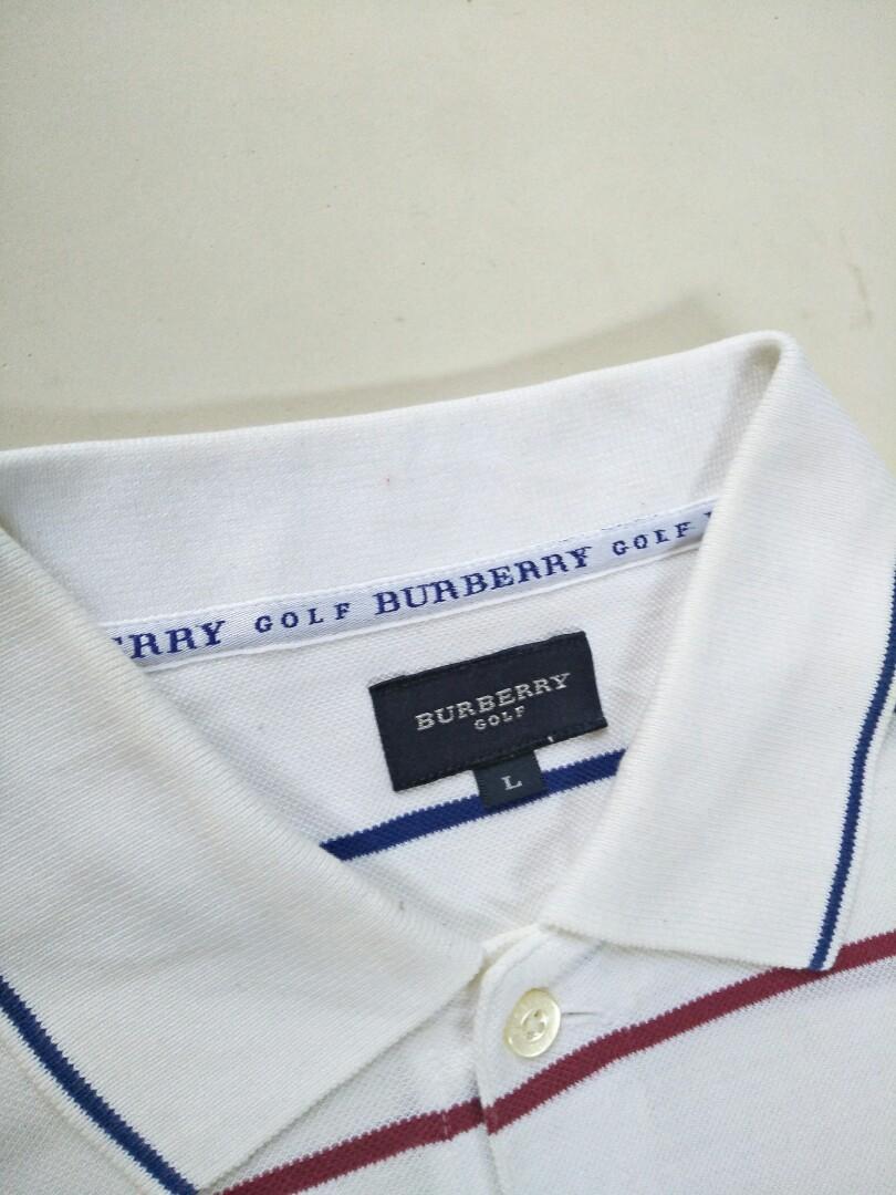 burberry golf polo shirt
