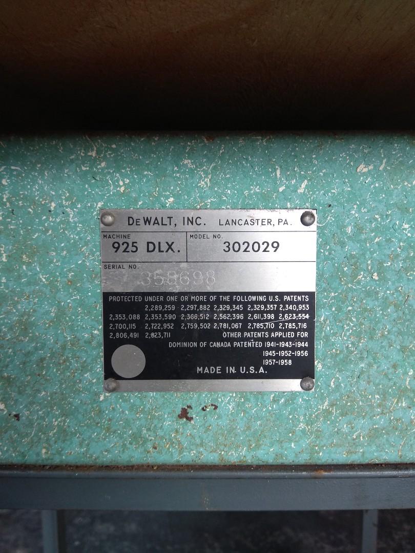 Radial Arm Saw Dewalt Antiques Vintage Collectibles On Carousell