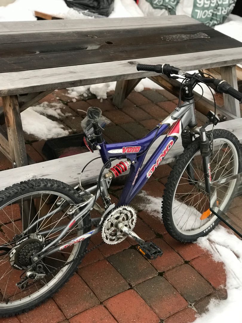 Double suspension Dyno Void Bike Sports Bicycles on Carousell