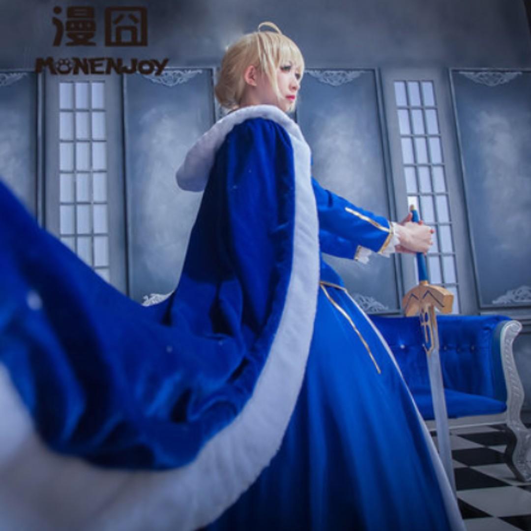 Fate/Grand Order Artoria Pendragon Lancer Stage 3 Cosplay Costume – FM-Anime