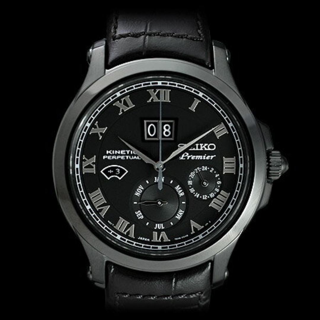 Seiko premier kinetic top perpetual band