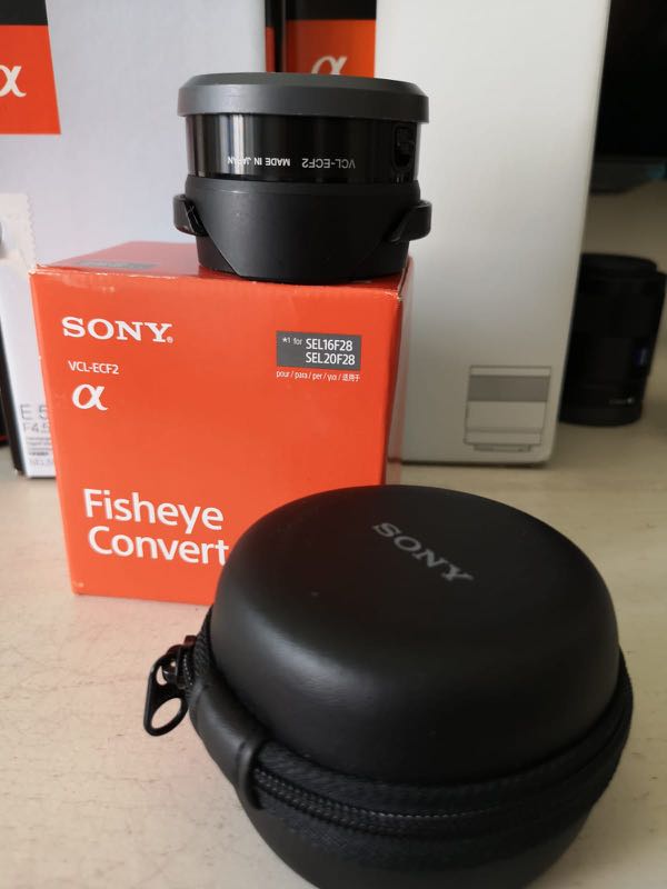 Sony Fisheye converter Lens, Photography, Lens & Kits on Carousell