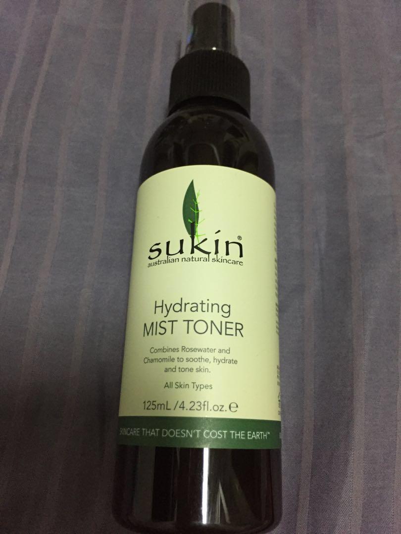 sukin face mist toner