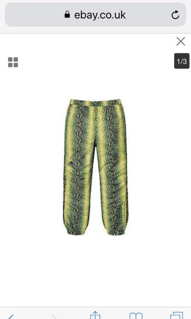 supreme north face snakeskin pants