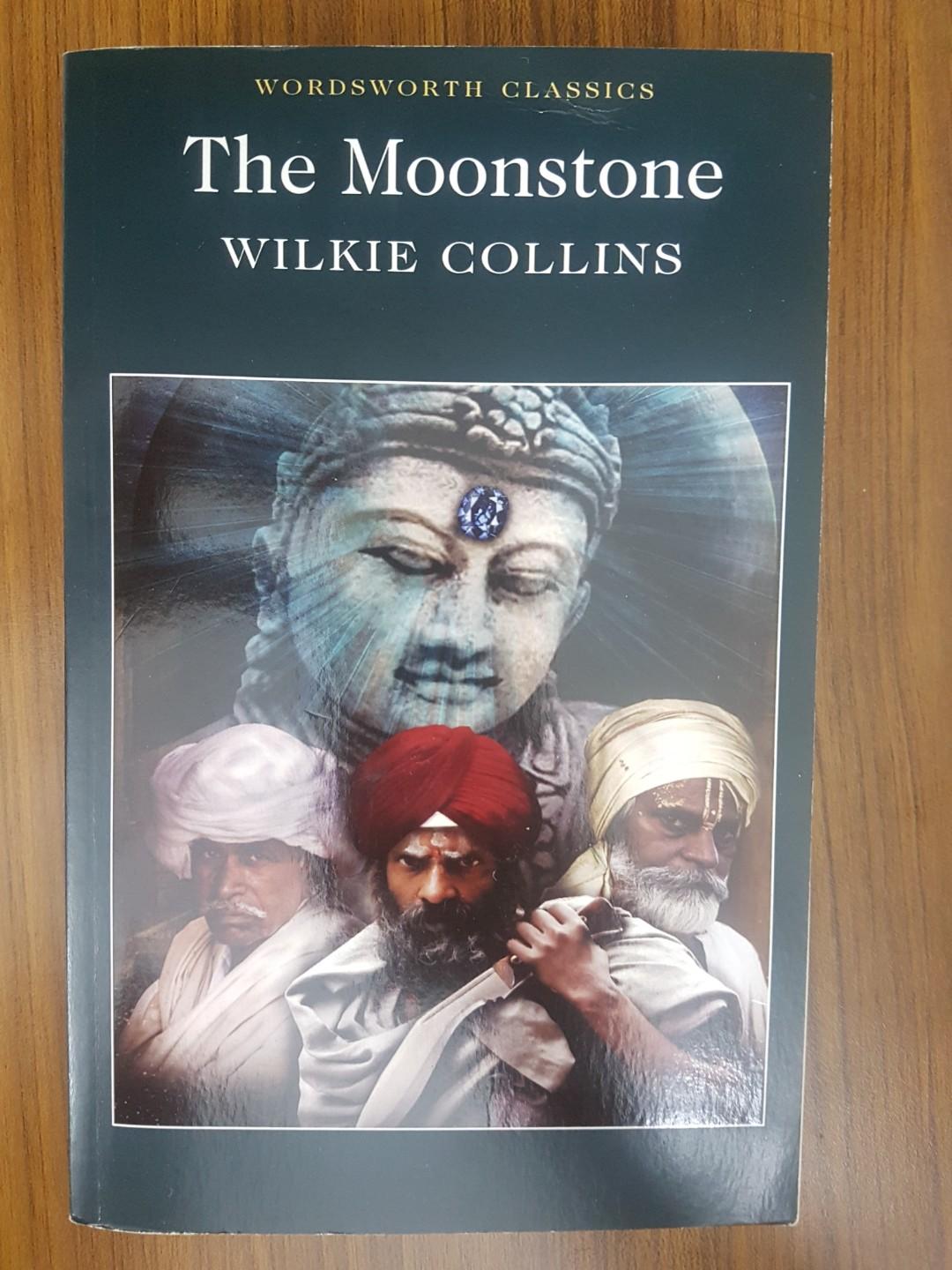 The Moonstone By Wilkie Collins Books Stationery Fiction On Carousell