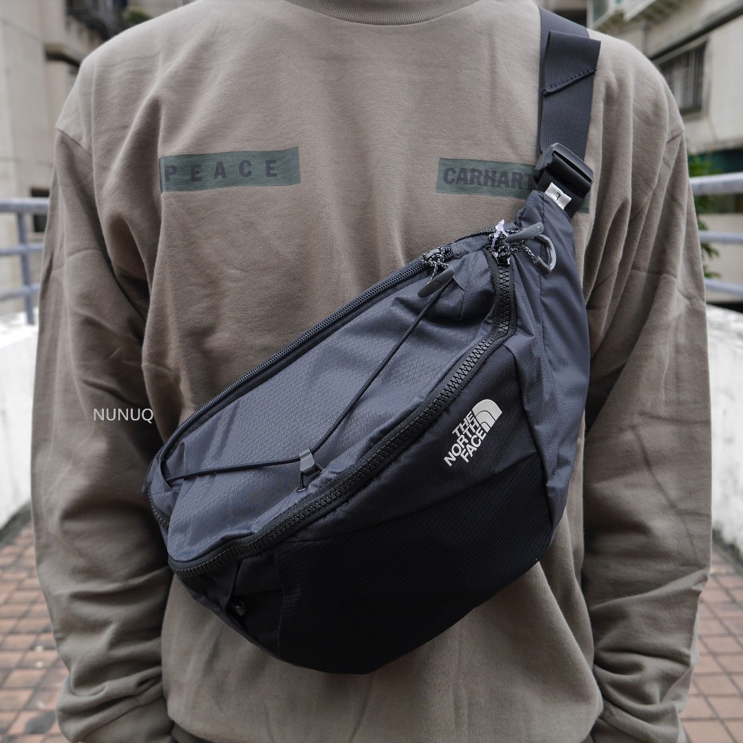 The North Face 腰包黑灰色Lumbnical 