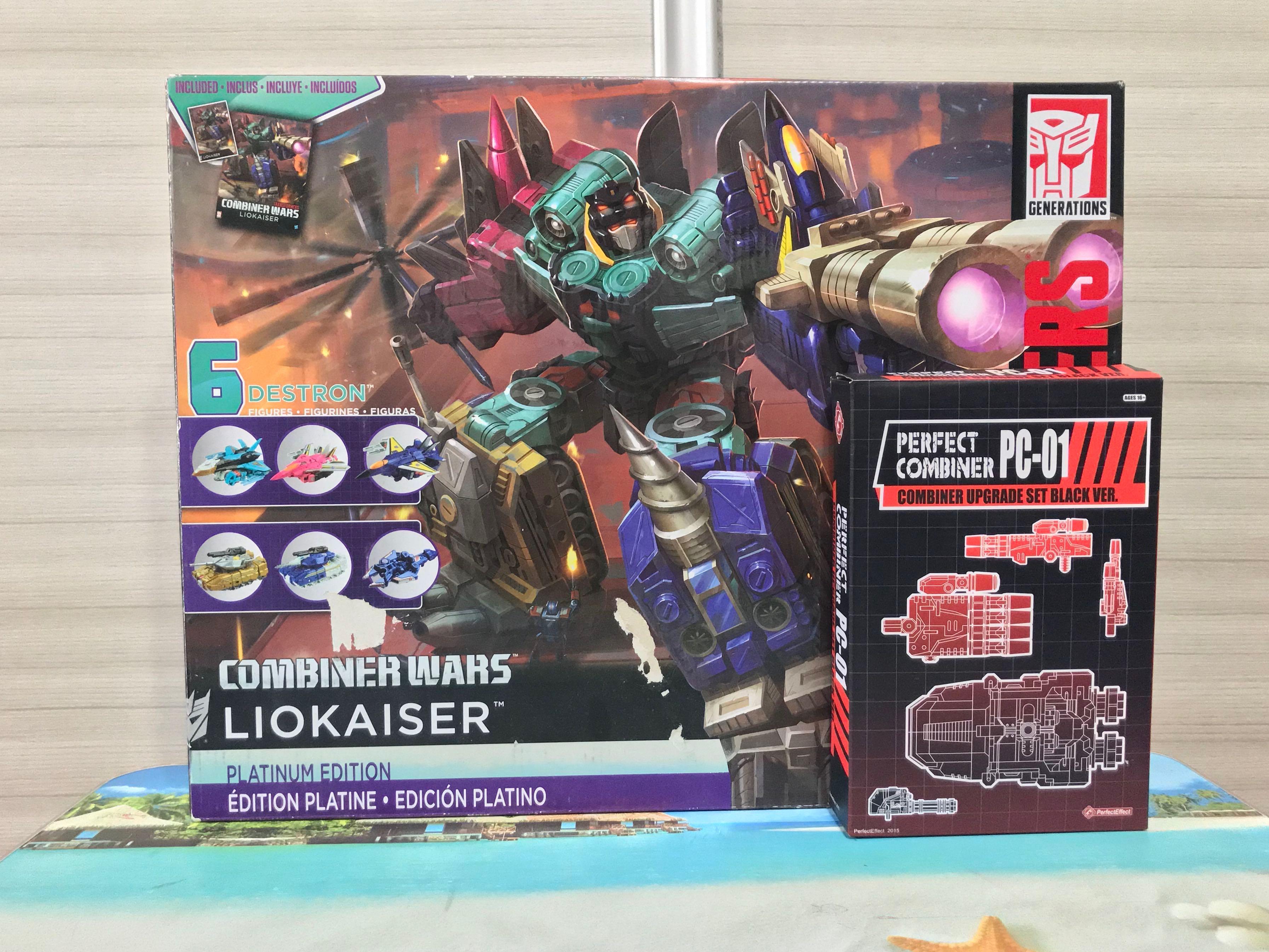 Transformers Takara Unite Warriors Hasbro Combiner Wars with Addons