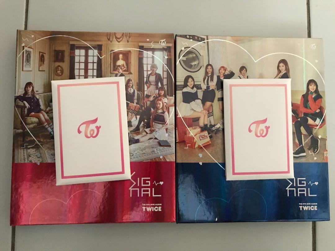 Twice Signal Album Version A And C Hobbies Toys Memorabilia Collectibles K Wave On Carousell