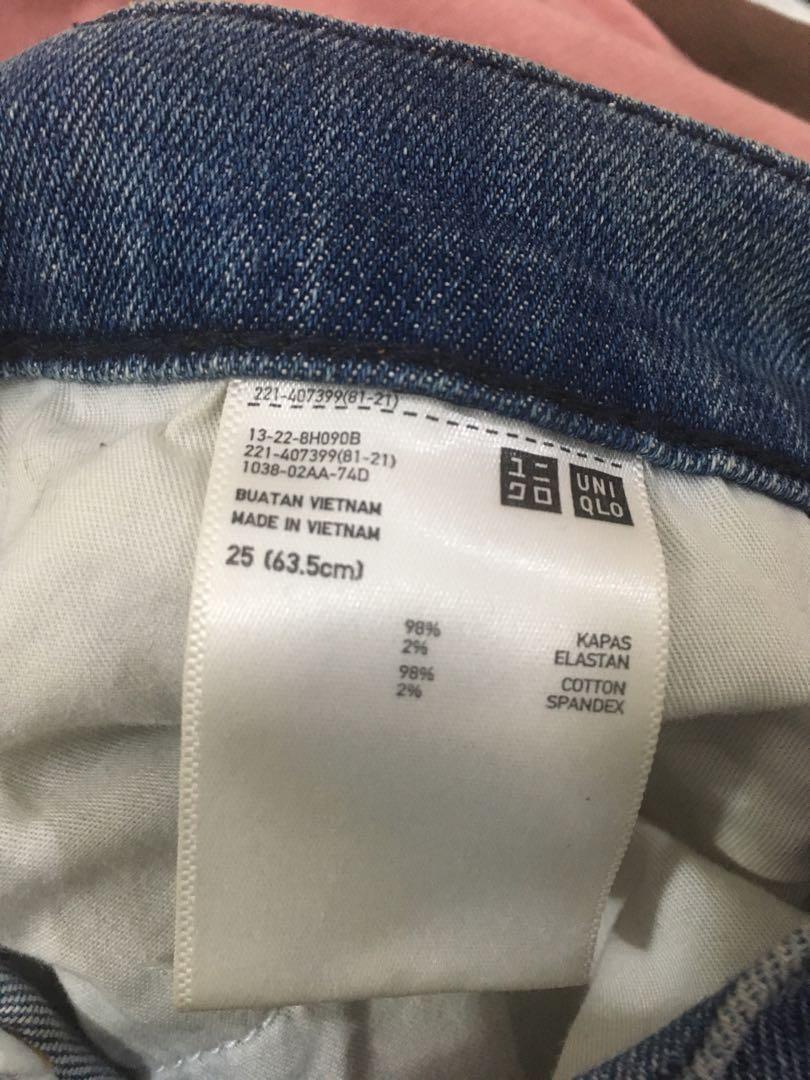 Uniqlo Boyfriend Jeans, Fesyen Wanita 