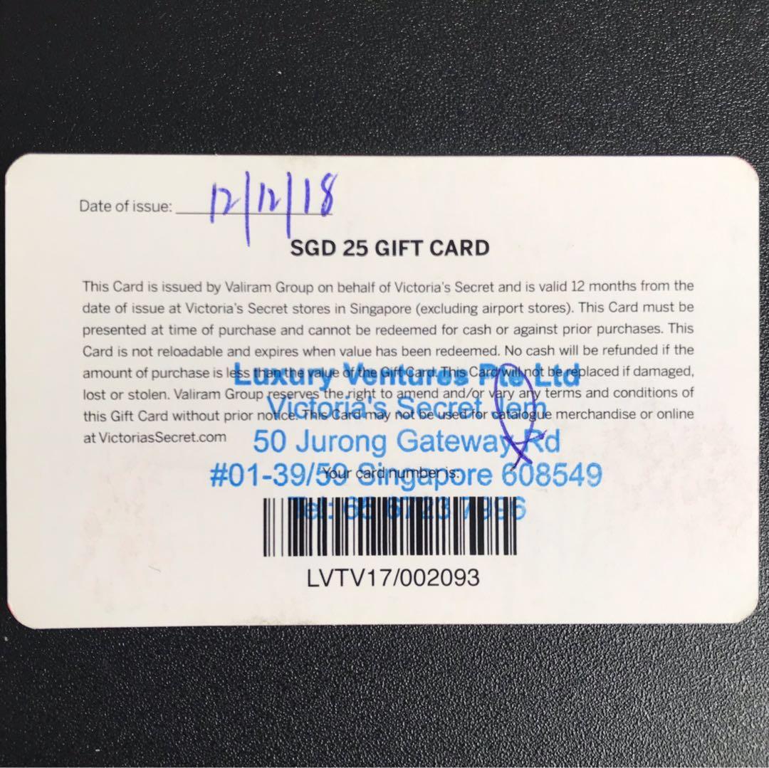 Victoria's Secret Gift Card, Tickets &amp; Vouchers, Vouchers on Carousell