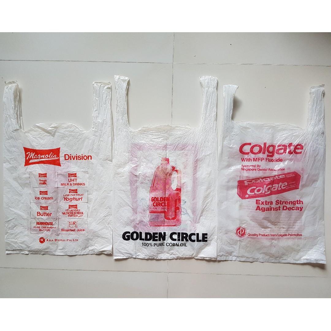 Vintage best sale plastic bags