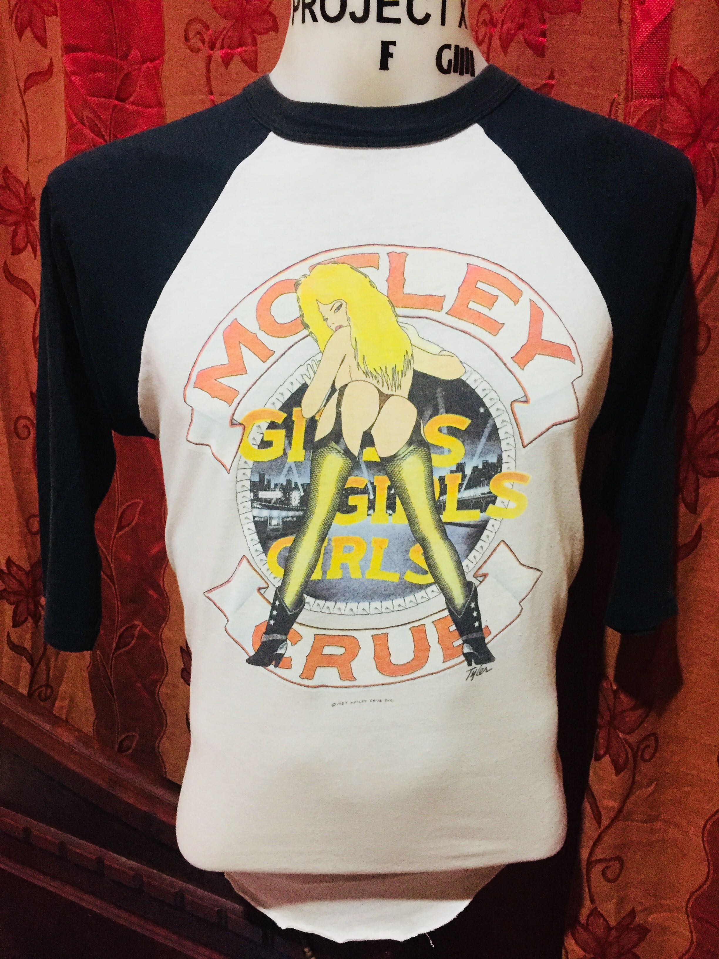 Motley crue bad store boy t shirt