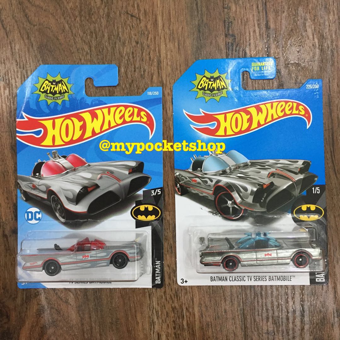 classic tv series batmobile hot wheels