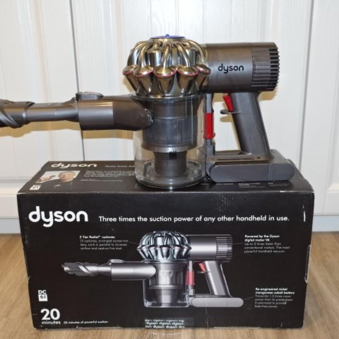 戴森dyson DC61 Motorhead 手持式電動吸塵器無線, 電視及其他電器