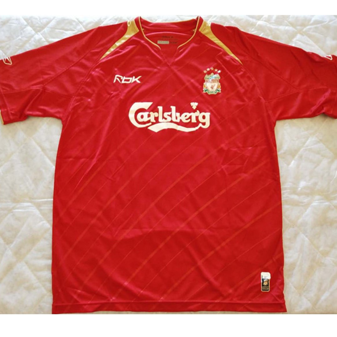 liverpool jersey carlsberg reebok