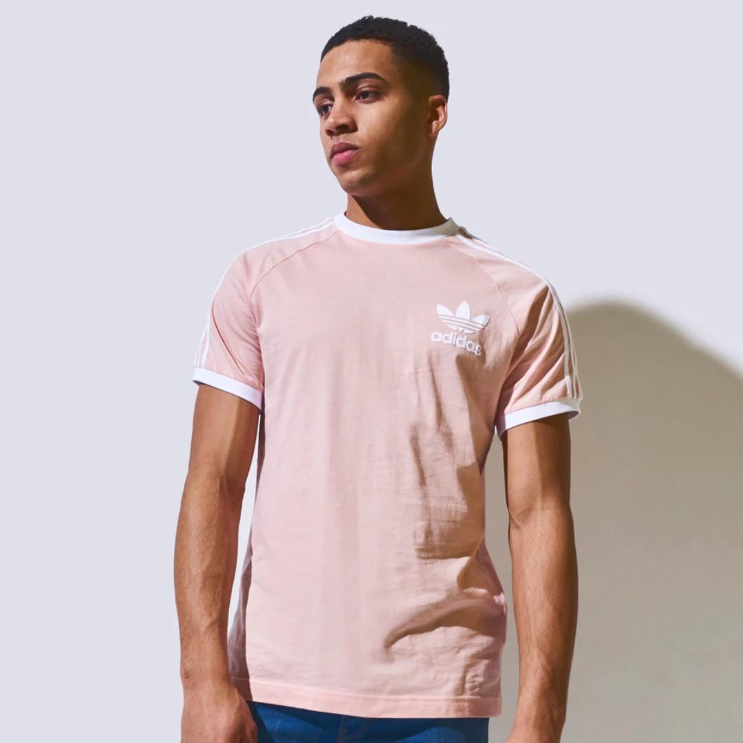 adidas originals california t shirt pink