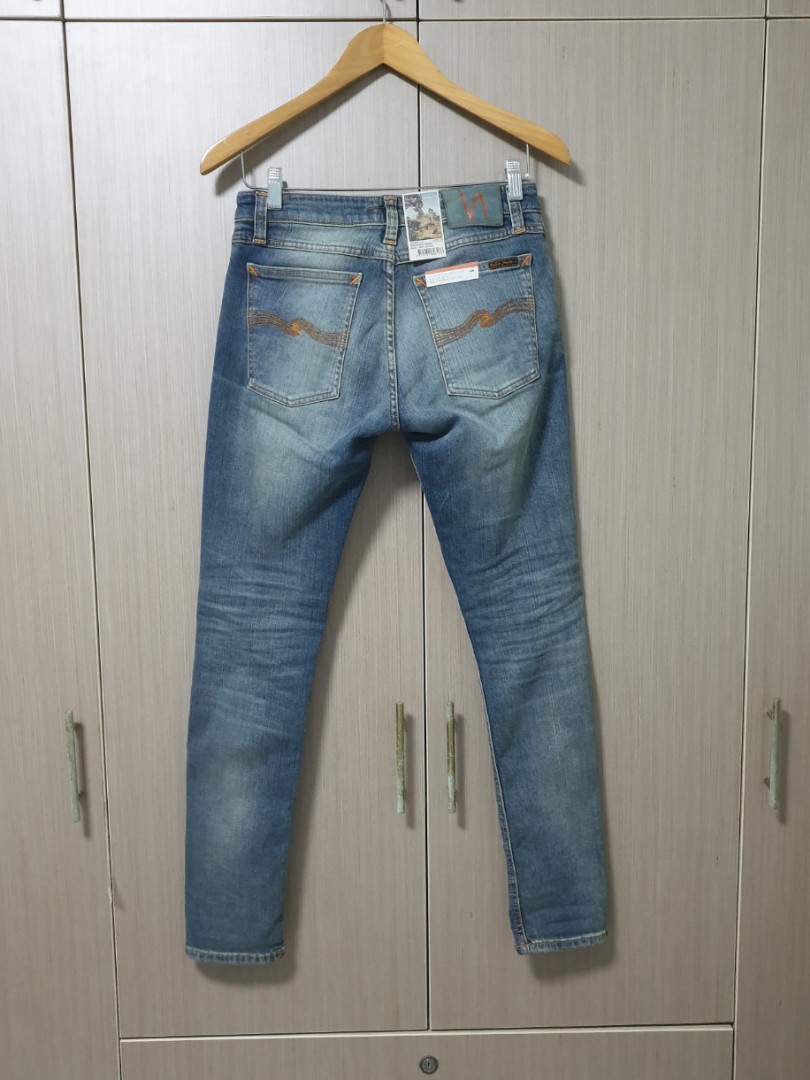 Reserved Authentic Nudie Jeans Skinny Lin Shimmering Power