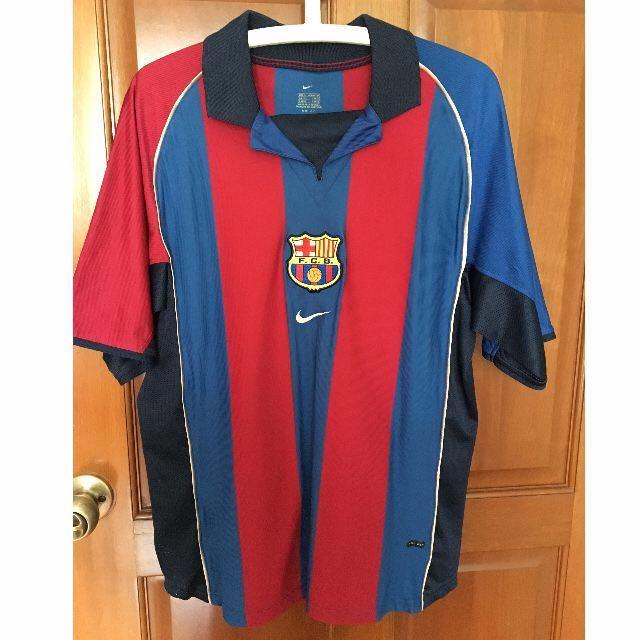 barcelona jersey 2001