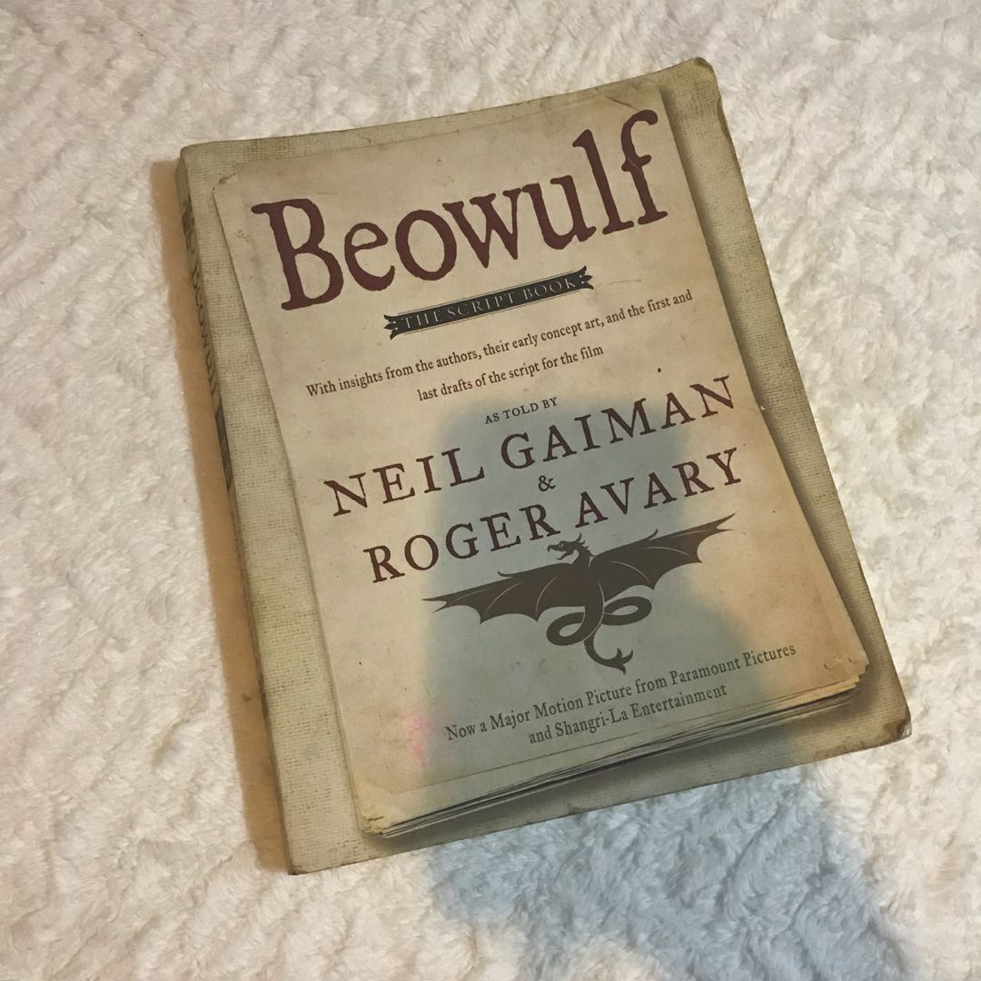 Beowulf: The Script Book by Neil Gaiman and Roger Avary, Hobbies & Toys ...