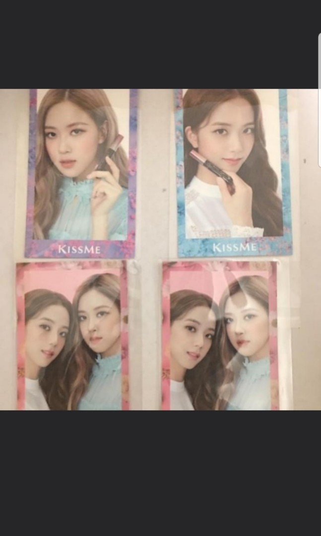 BLACKPINK ROSÉ kissme photocard