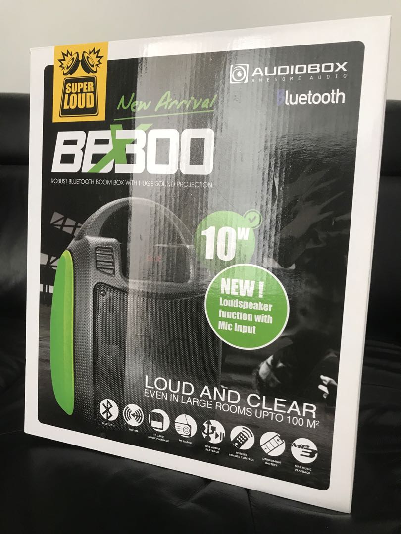 audiobox boombox 300
