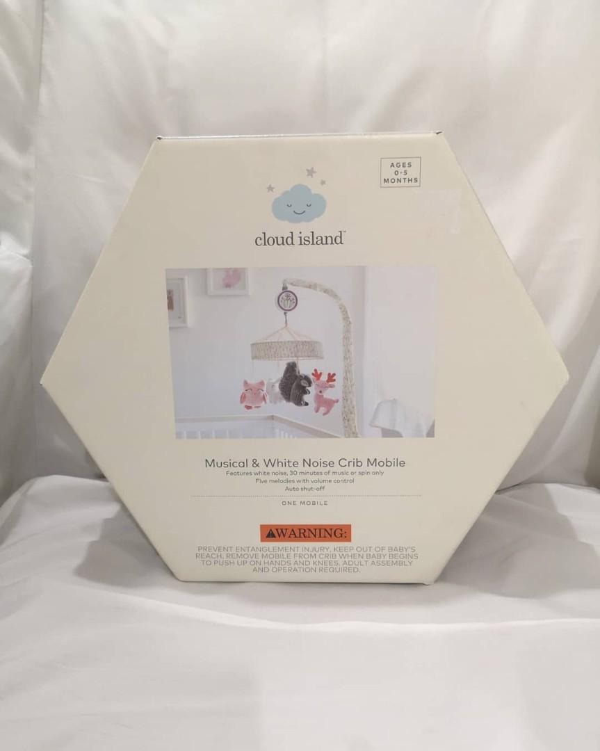 Cloud island musical & white noise crib sales mobile