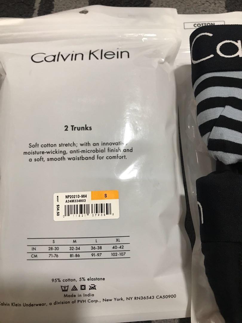 Calvin Klein Underwear Trunks Men S Fashion Clothes Bottoms On Carousell