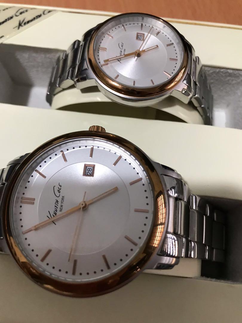 Kenneth cole sales couple watch set