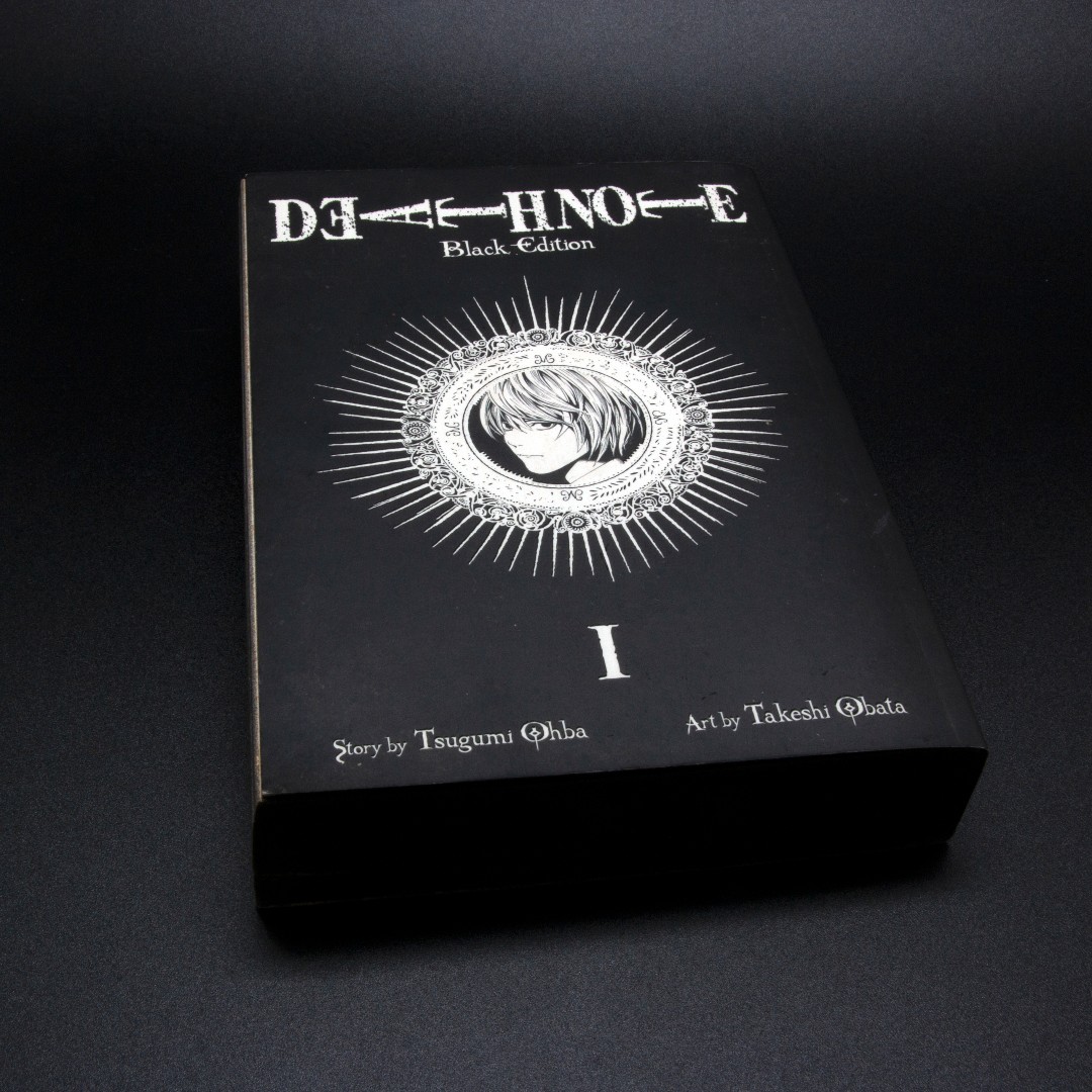 Death Note Black Edition Volume 1 & 2, Hobbies & Toys, Memorabilia ...