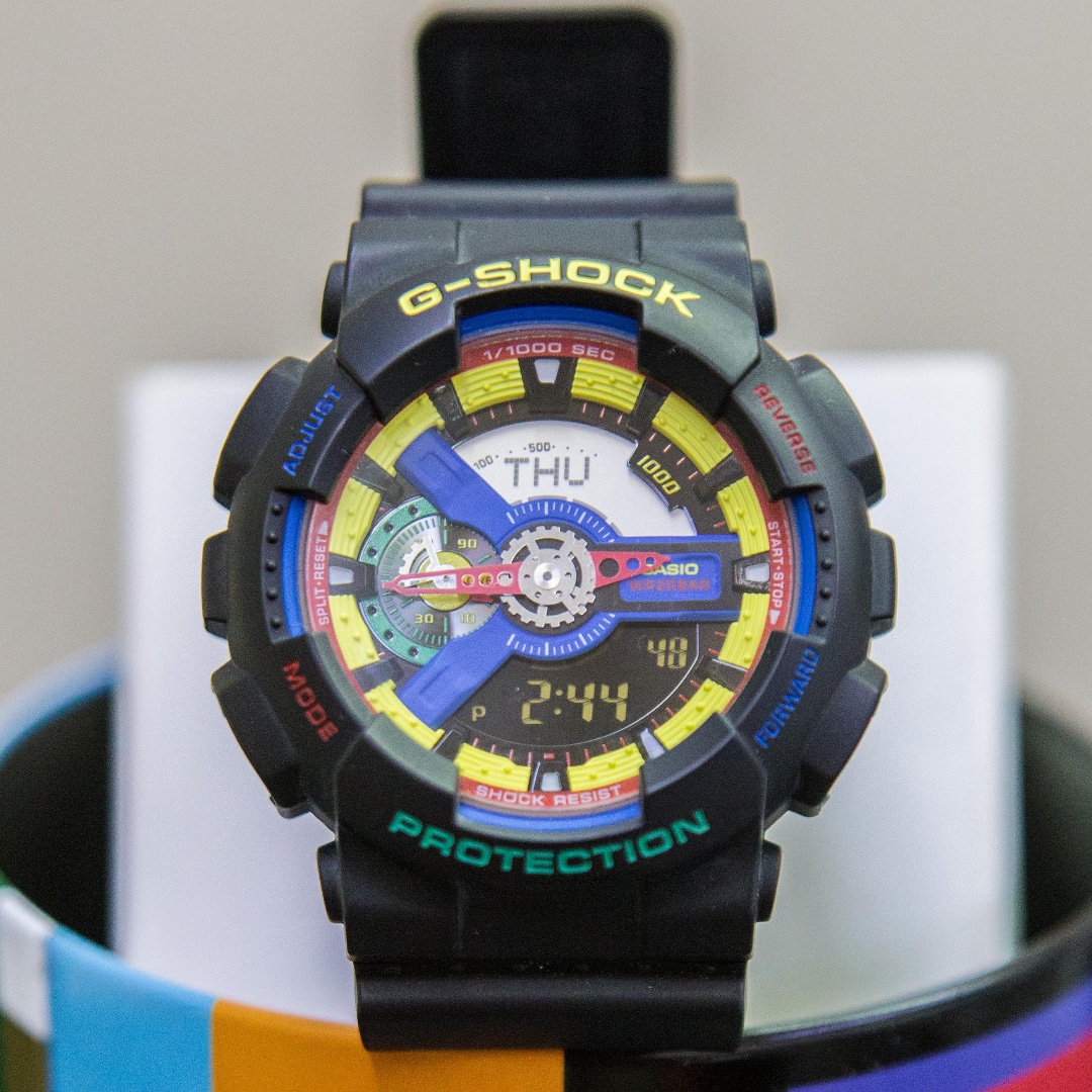 Dee & Ricky Black Limited Edition G-Shock GA-110DR, Men's Fashion