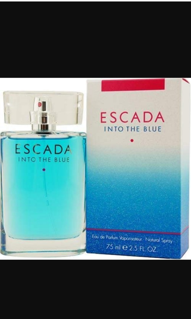 100 Original Escada Into The Blue Edp 75ml Perfume On Carousell