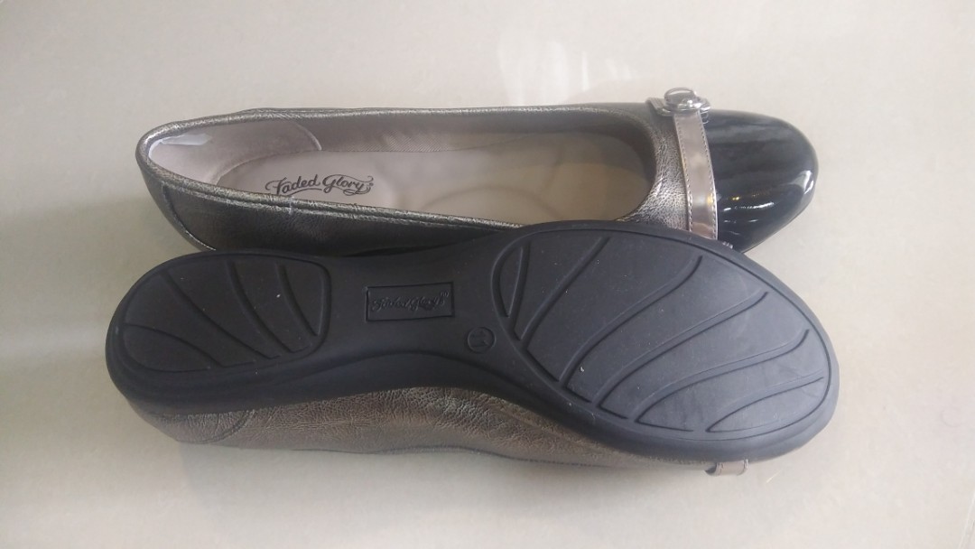 Faded glory women's buckle toe flat hot sale