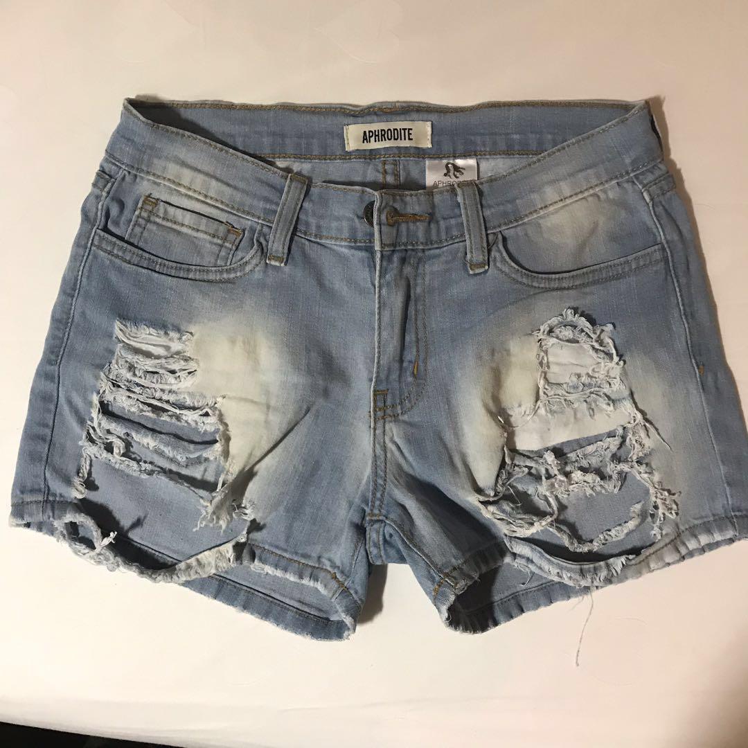 aphrodite jean shorts