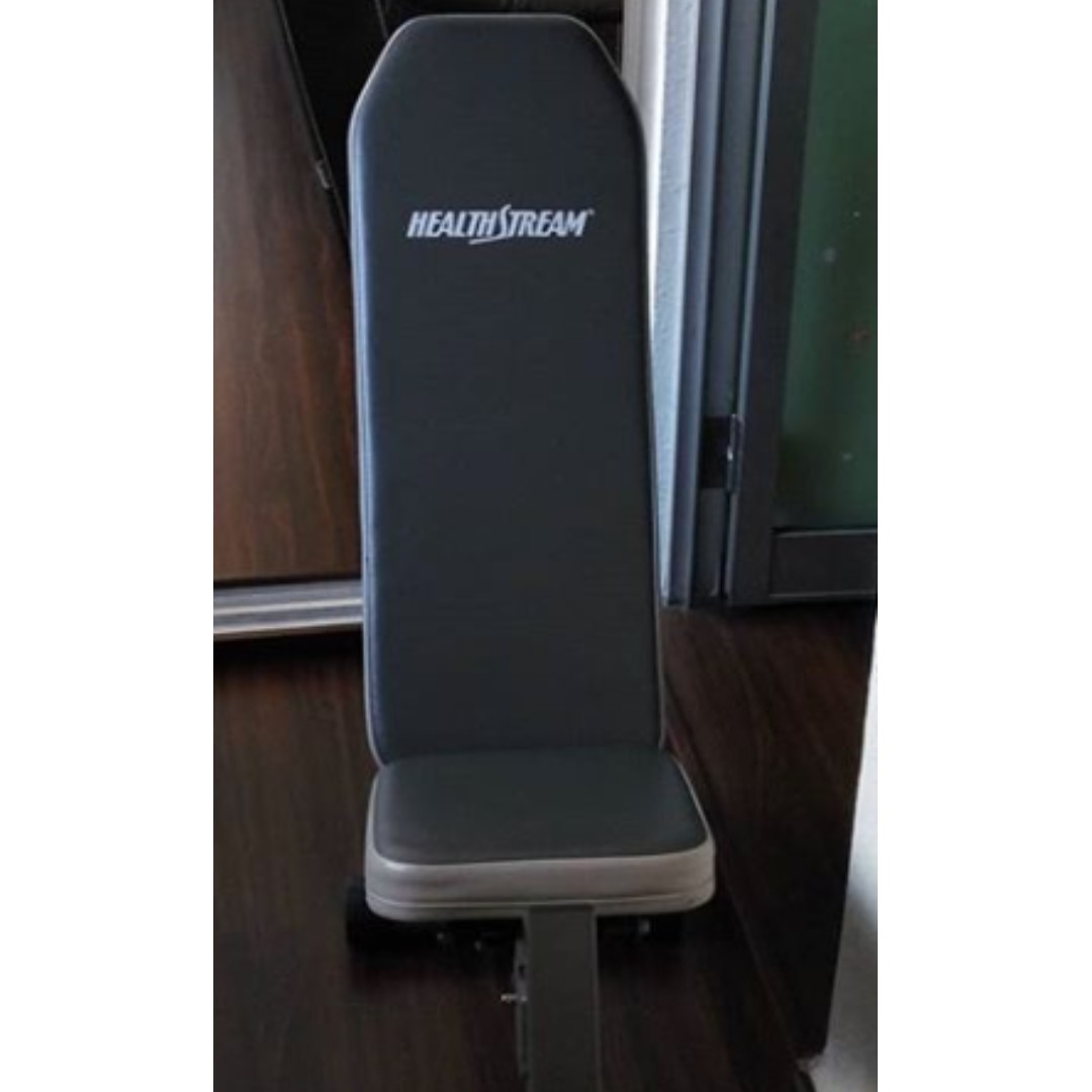 Healthstream Workout Bench Sports Weights Gym Equipment On