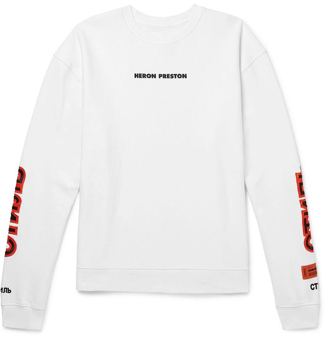 Heron preston angel sweatshirt store