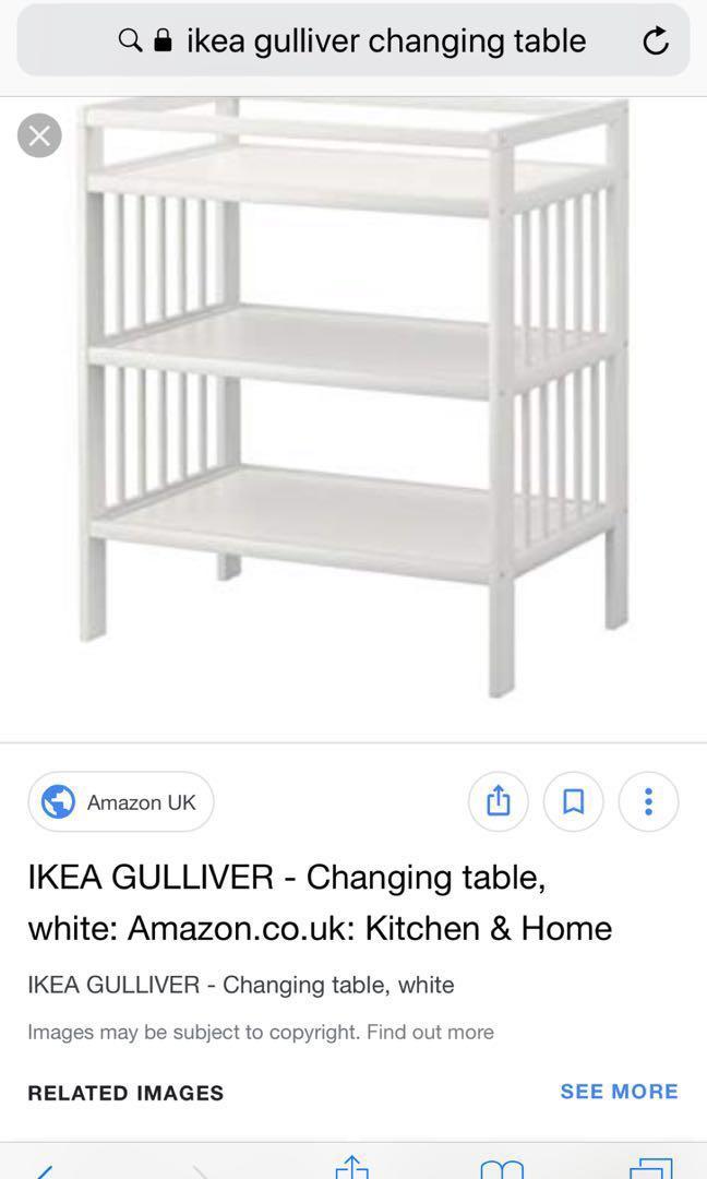 gulliver changing table ikea