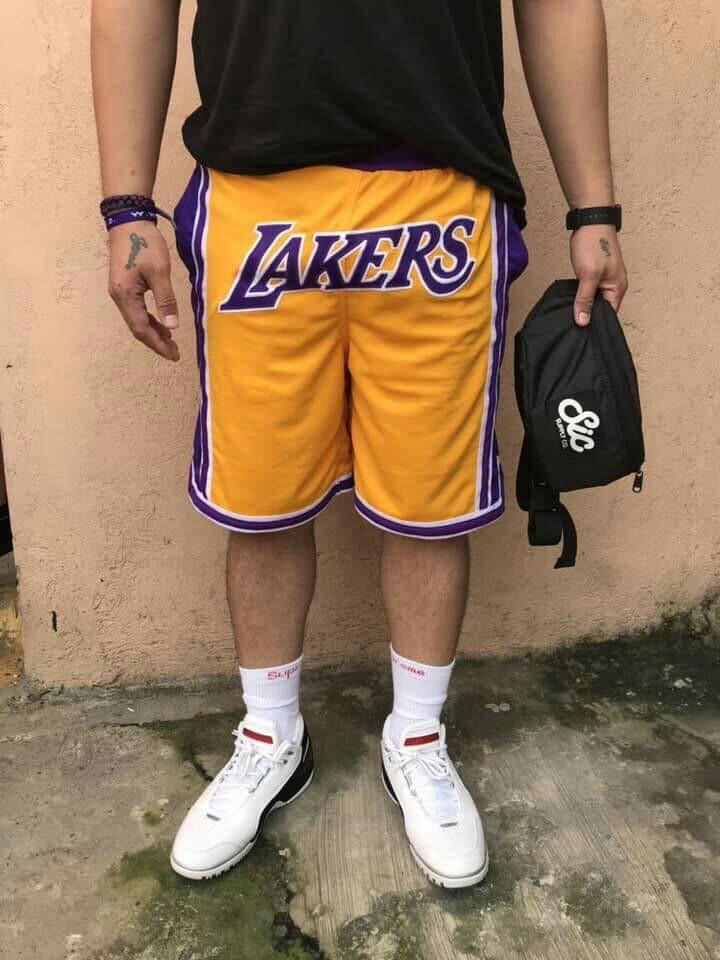 🆕JUST DON LAKERS JERSEY SHORTS, Men's Fashion, Bottoms, Shorts on