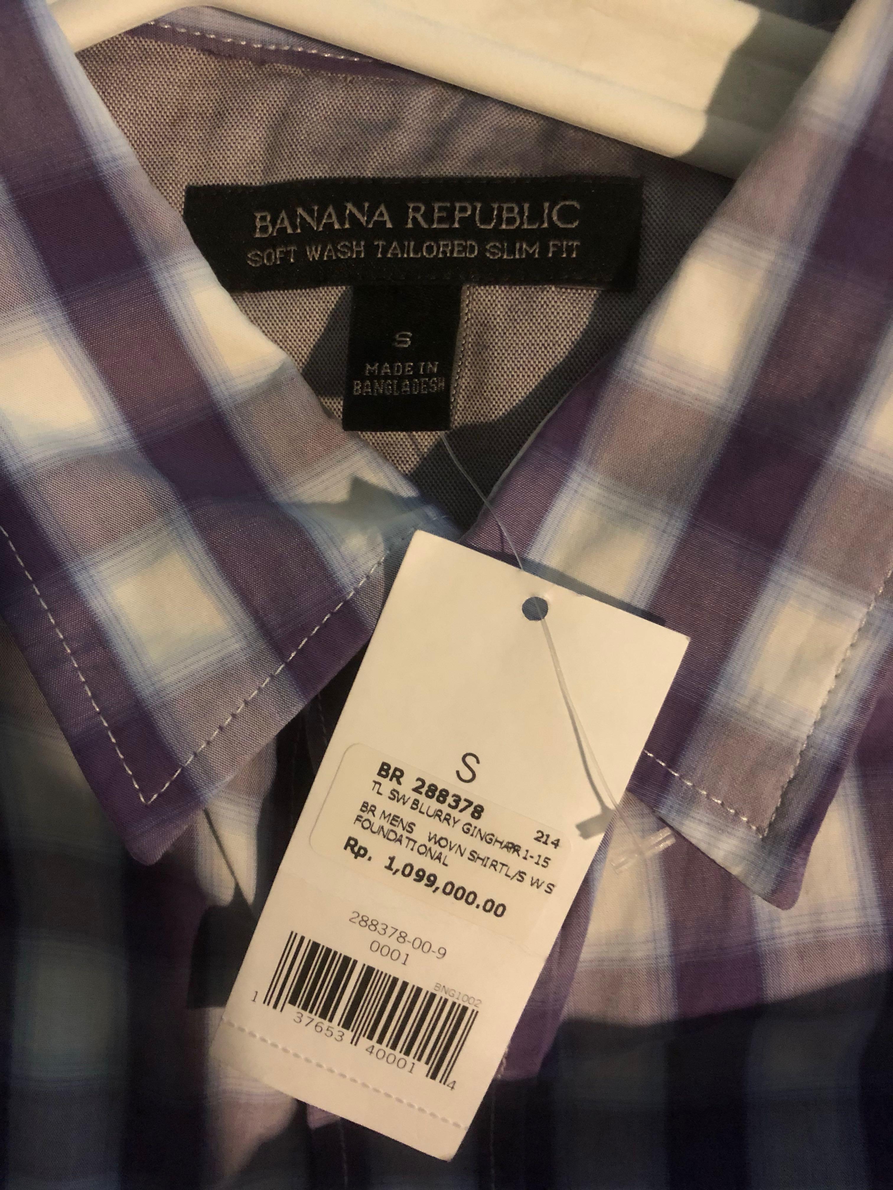 Kemeja Banana Republic Brand New With Tag