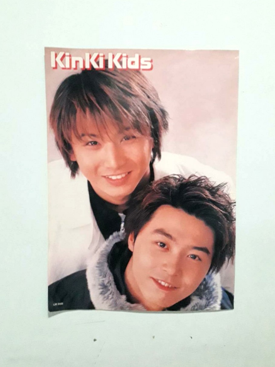 KinKiKids 傑尼斯偶像堂本剛堂本光一海報, 興趣及遊戲, 收藏品及紀念品