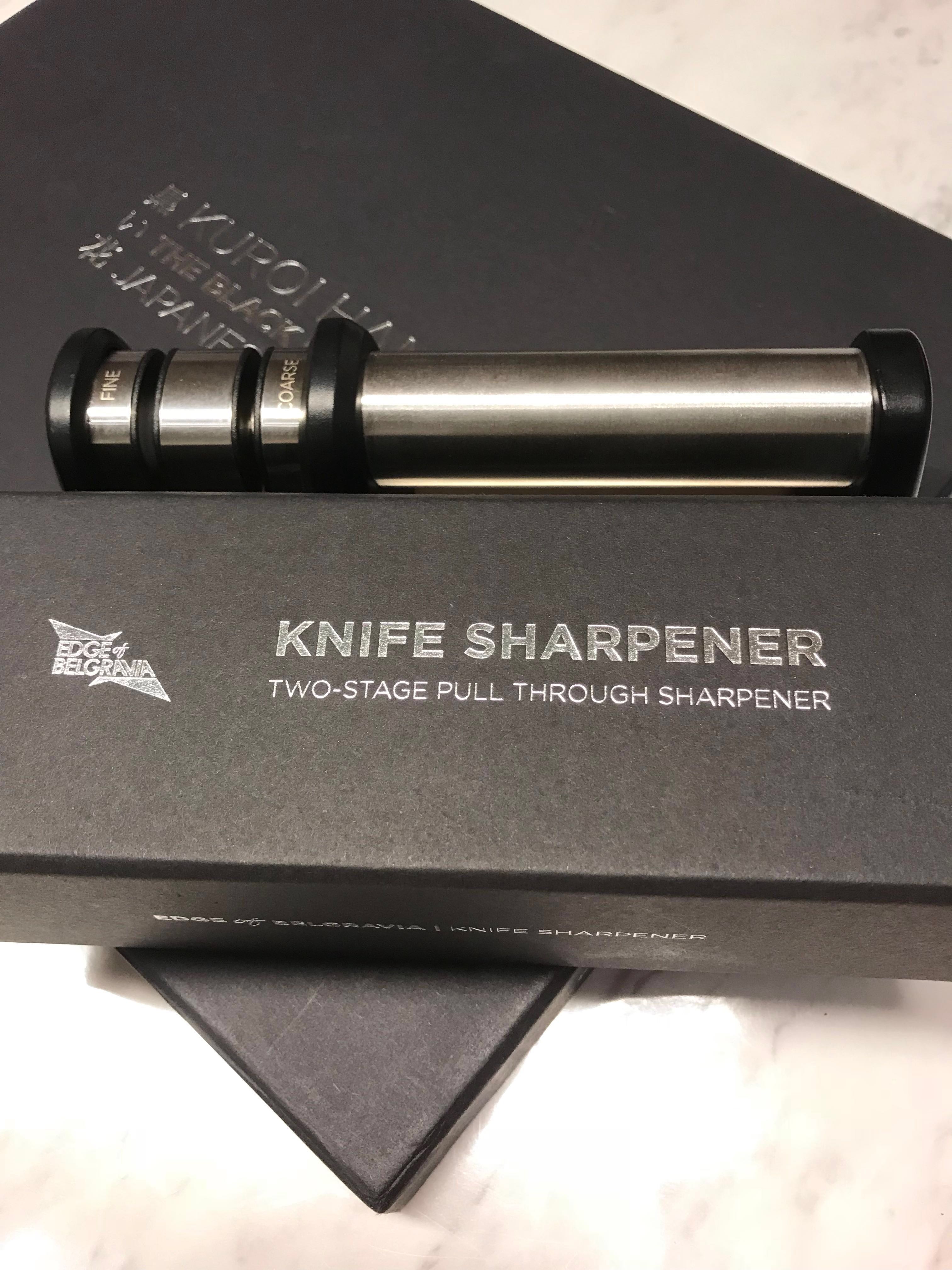Knife Sharpener - two stage pull through - Edge of Belgravia