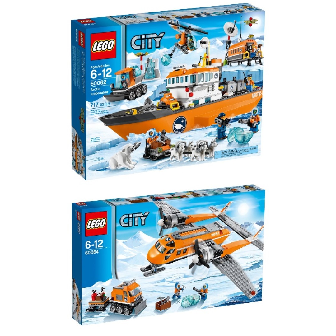 lego city arctic supply plane