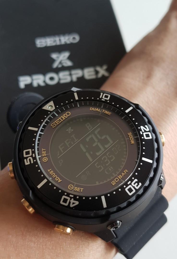 Mint Seiko Prospex Digi-Tuna Solar X (Lowercase) SBEP005, Men's Fashion,  Watches & Accessories, Watches on Carousell