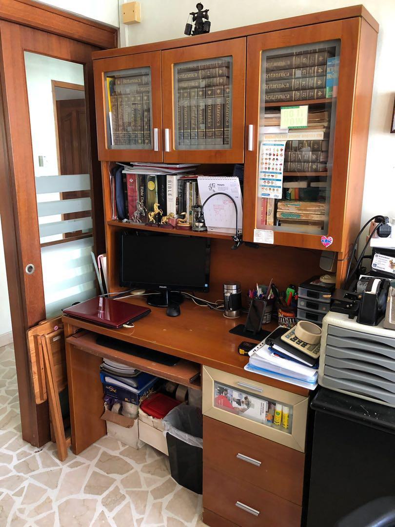Nato Study Table With Cabinets Furniture Tables Chairs On