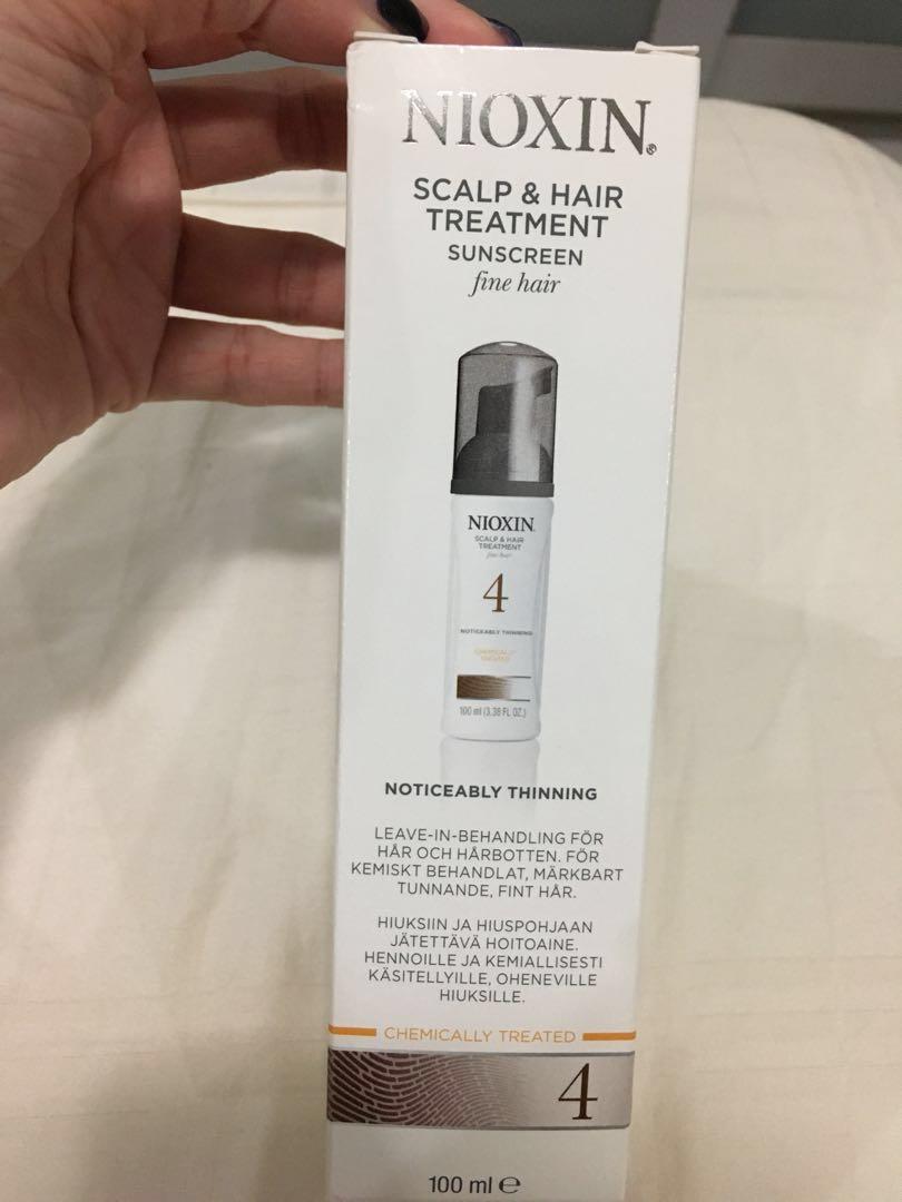 Nioxin Scalp And Hair Treatment Sunscreen Fine Hair Health