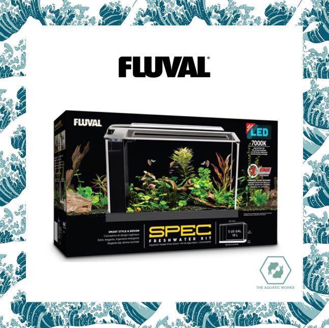 fluval spec 19l aquarium tank