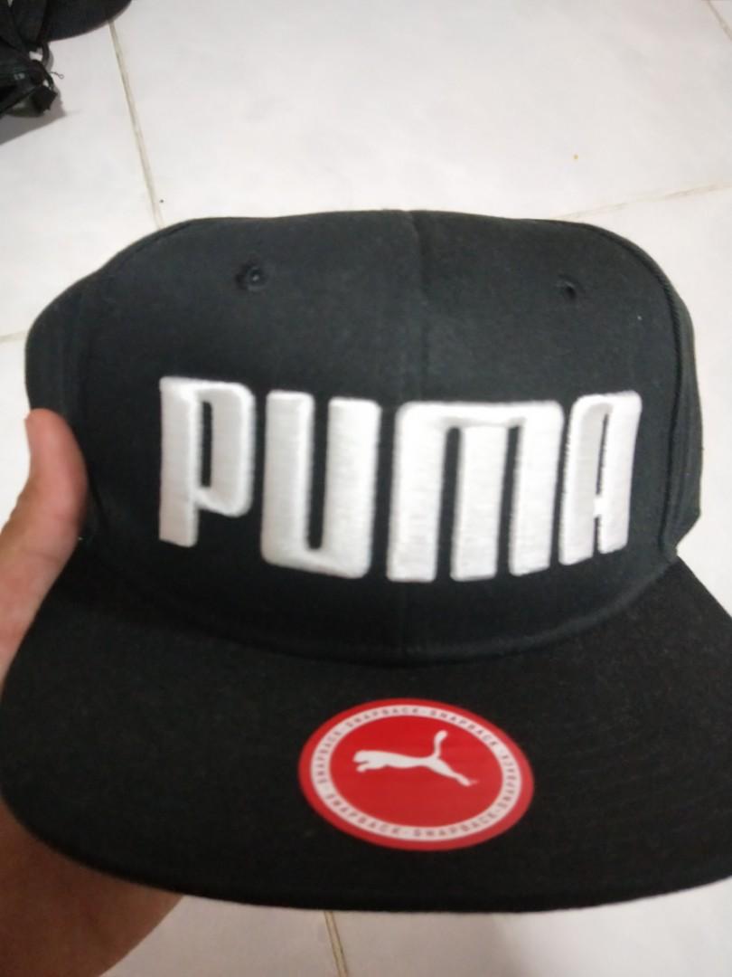 Puma snapback (Category: Caps & Hats) located in Singapore. Submitted by jjjaykkk (Listing ID 213915254, Image 1). Description: Brand new but detached the tag Fast deal for 13.