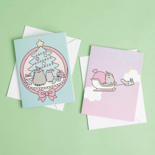 Pusheen Winter Box 2018 Toys Games Stuffed Toys On Carousell